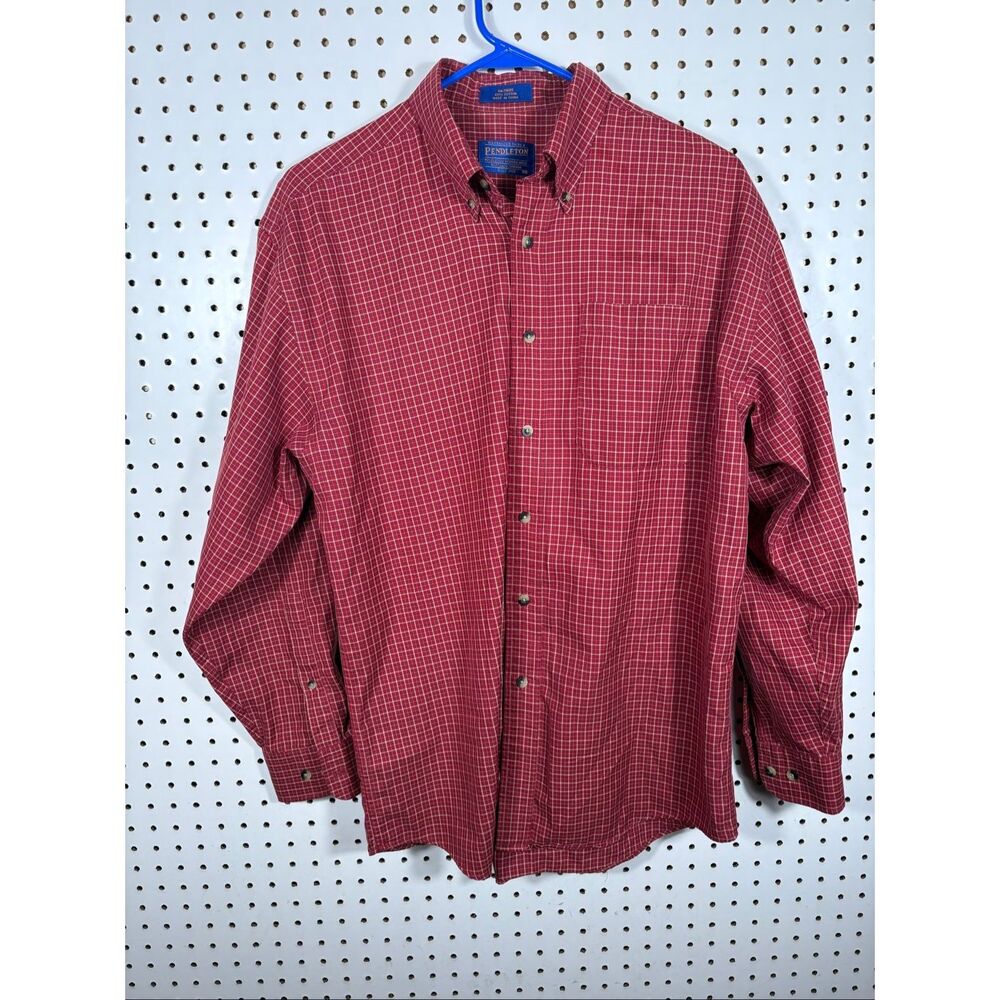 Pendleton plaid button down shirt size M - image 1